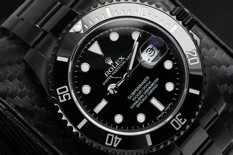 full black rolex.